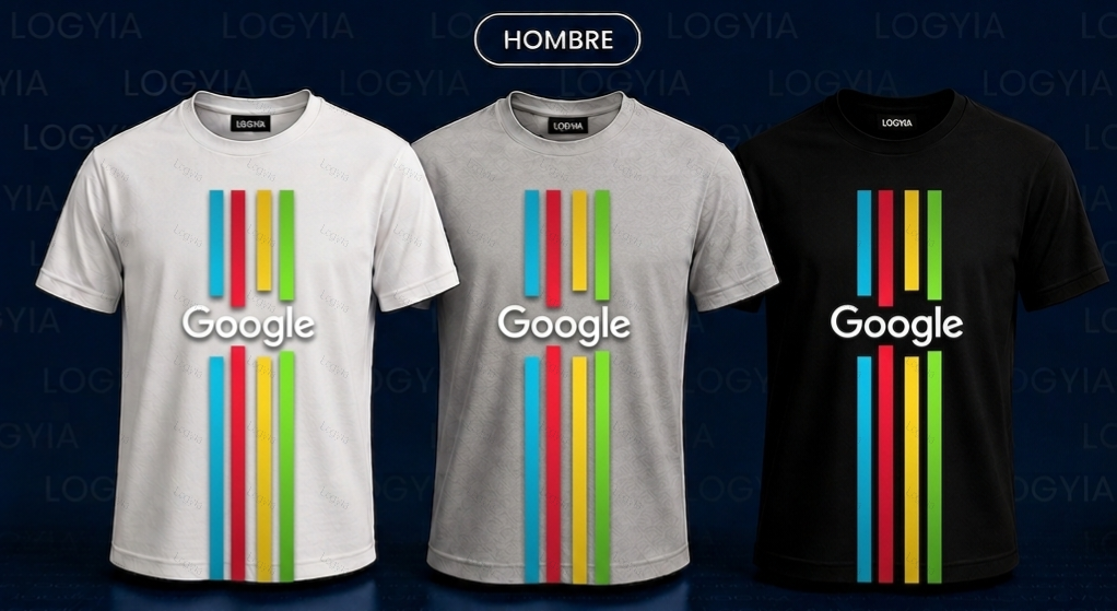Camisa Google barras